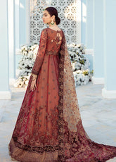D#01 Iznik Celestial Luxury Emb Chiffon Collection 222